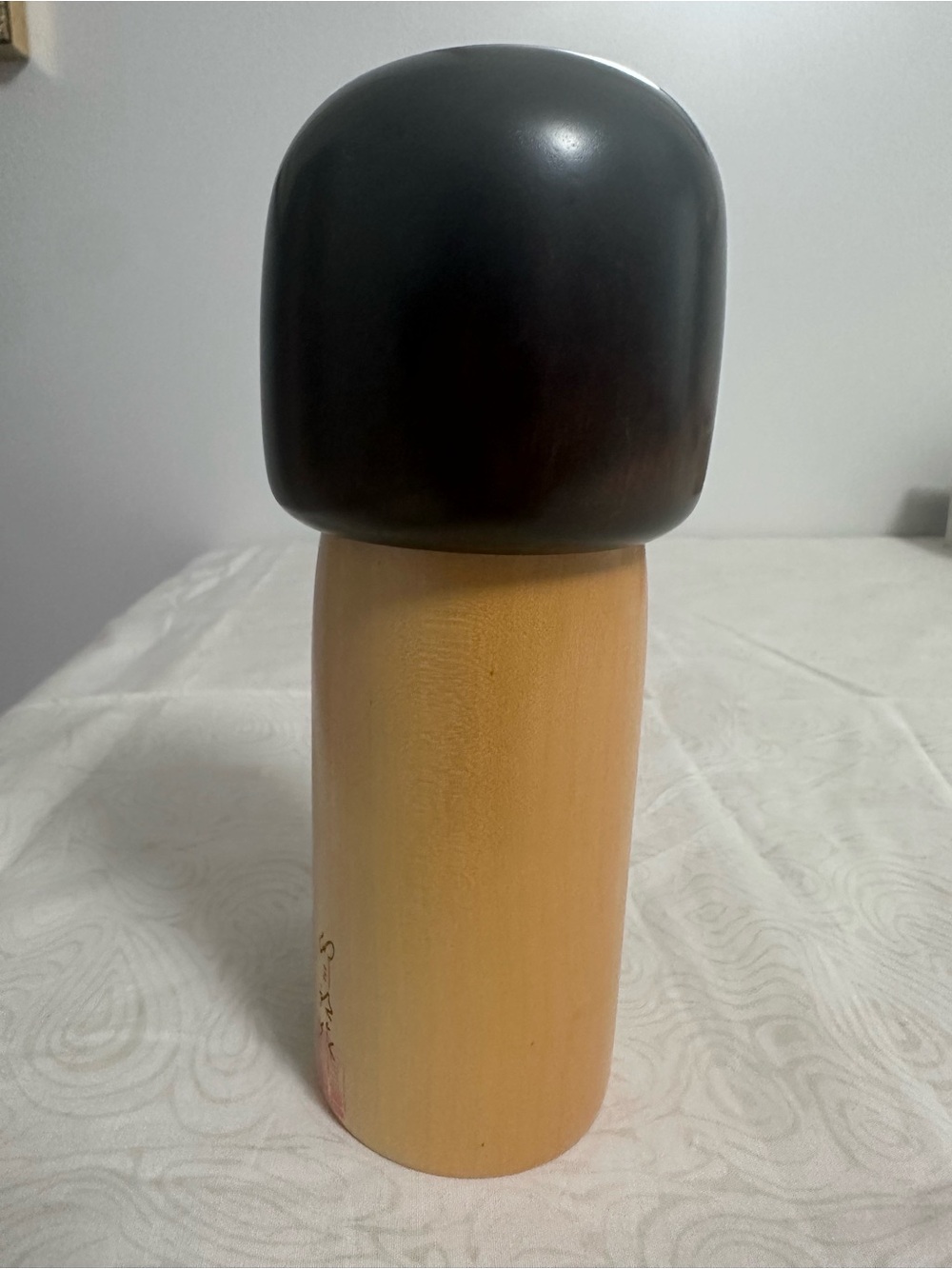 Authentic Usaburo Sosaku Japanese Kokeshi Doll, Mizuki wood - Picture 2 of 5